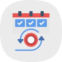 Daily Scrum Vector Icon Design