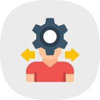 Decision Making Process Vector Icon Design