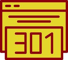 301 Redirect Vector Icon Design