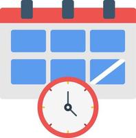 Deadline Vector Icon Design