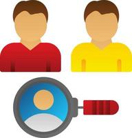 Headhunting Vector Icon Design