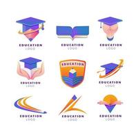 Simply Modern Minimalist Education Logo vector