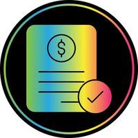 Invoice Vector Icon Design