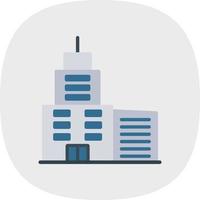 Trade Center Vector Icon Design