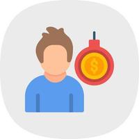 Debt Vector Icon Design