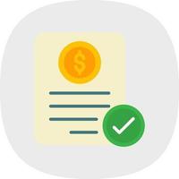 Invoice Vector Icon Design