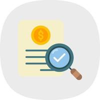 Audit Vector Icon Design