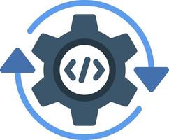 Continuous Integration Vector Icon Design