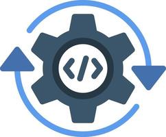 Continuous Integration Vector Icon Design