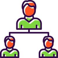 Business Networking Vector Icon Design