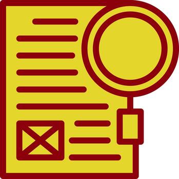 Latent Semantic Index Vector Icon Design