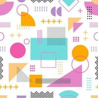 Simple Geometric Seamless Pattern vector