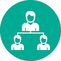 Business Networking Vector Icon Design