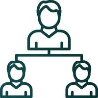 Business Networking Vector Icon Design