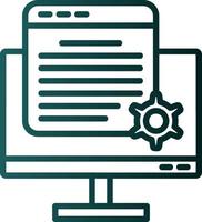 Application Process Vector Icon Design
