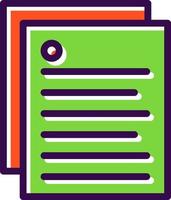 Documentation Vector Icon Design