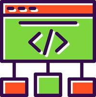 Agile Framework Vector Icon Design