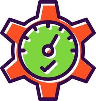 Constant Development Pace Vector Icon Design