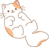 giocoso gattino gattino carino gatto Sorridi png