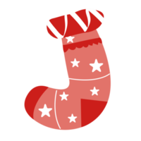 Christmas sock for presents png