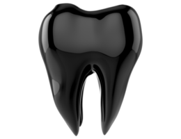 Dientes dentales 3d aislados sobre fondo transparente png