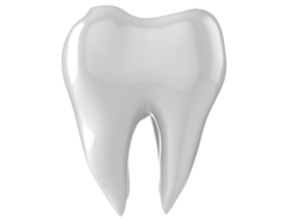 3D-Zahnzähne isoliert auf transparentem Hintergrund png