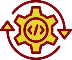 Continuous Integration Vector Icon Design