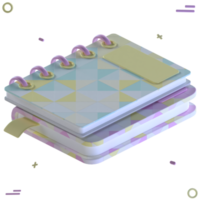 3D-Icon-Bücher png