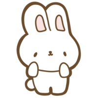 Cute Rabbit Characters png