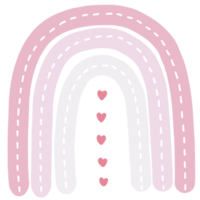 boho do arco-íris dos namorados png