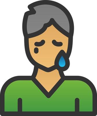 Grief Vector Icon Design Vector Art At Vecteezy Grief Vector Icon Design Vector Art At Vecteezy