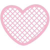 Cute Heart Doodle Decorations Collection png