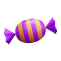 bonbon sucré icône 3d rendre illustration png