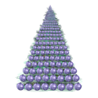 bola de brillo decoración de navidad png