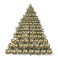 christmas decor on the tree png