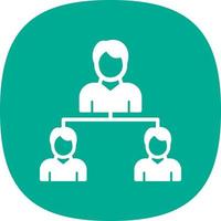 Business Networking Vector Icon Design