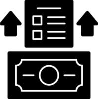 Invoice Factoring Vector Icon Design