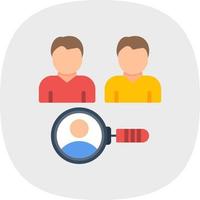 Headhunting Vector Icon Design