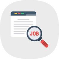 Job Vector Icon Design