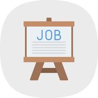 Job Board Vector Icon Design