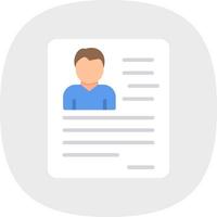 CV Vector Icon Design