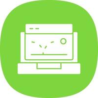 Bounce Rate Vector Icon Design