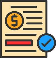 Coverage Vector Icon Design