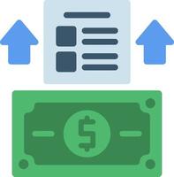 Invoice Factoring Vector Icon Design