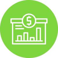 Cash Flow Projections Vector Icon Design