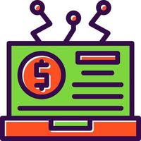 Digital Asset Vector Icon Design