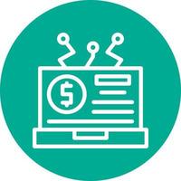 Digital Asset Vector Icon Design