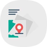 Map Pack Vector Icon Design