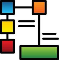 flowchart Vector Icon Design