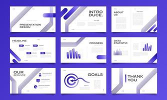 Modern and Clean Presentation Template Design with Infographic Elements. Use for Presentation, Branding, Marketing, Advertising, Annual Report, Banner, Cover, Landing Page, and Website Design